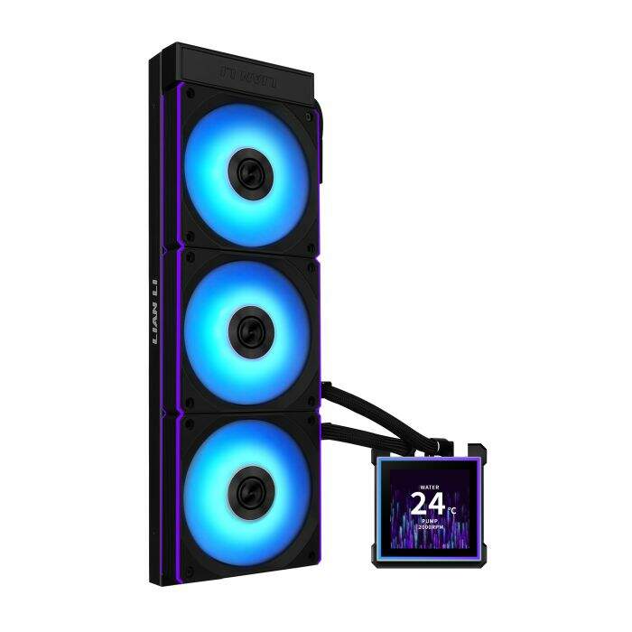 WaterCooler Lian Li Hydroshift II LCD-S 360CL Preto - GHS2LCDS36CB