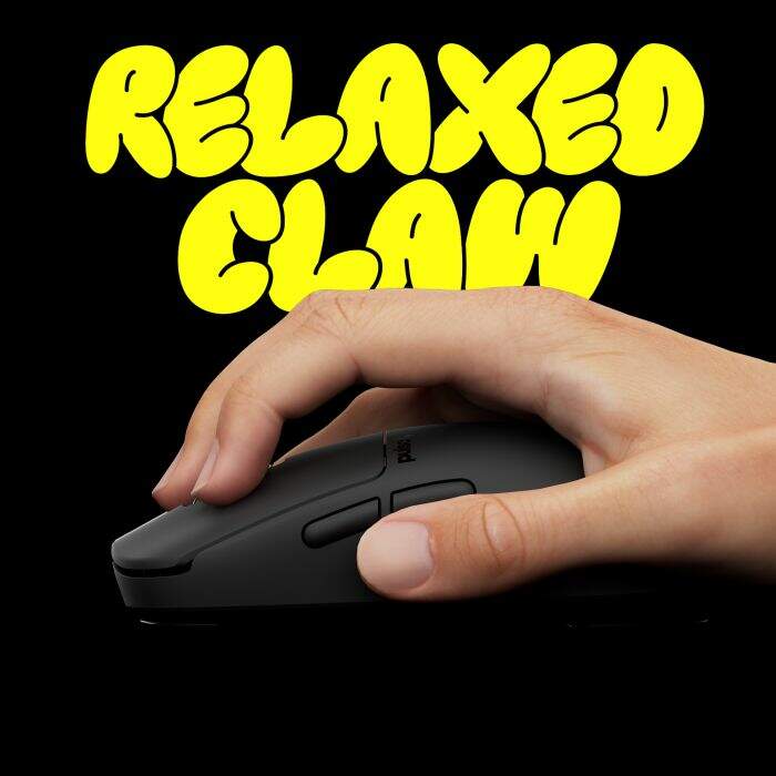 Mouse Gamer Pulsar X2N Mini CrazyLight 38g Wireless 8K Jet Black