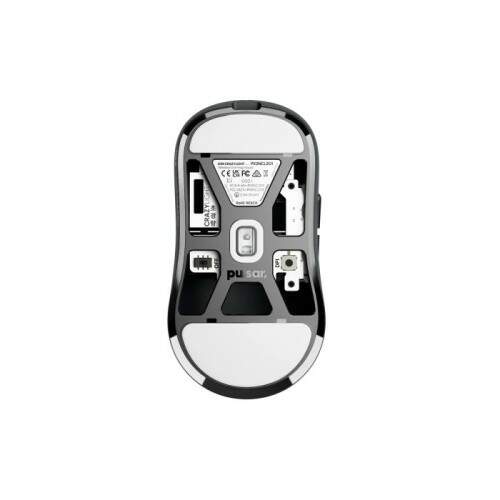 Mouse Gamer Pulsar X2N Mini CrazyLight 38g Wireless 8K Jet Black