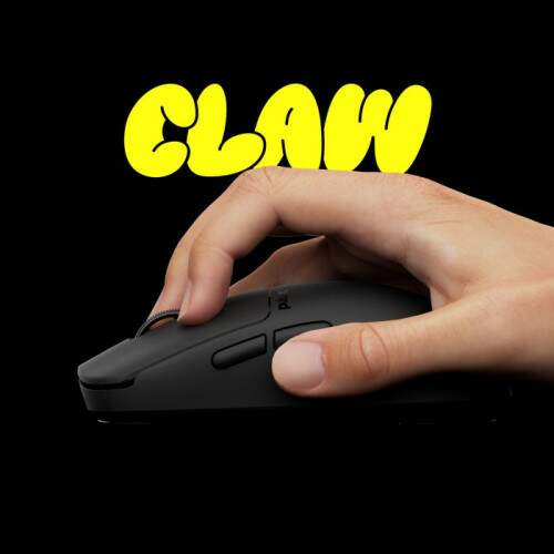 Mouse Gamer Pulsar X2N Mini CrazyLight 38g Wireless 8K Jet Black