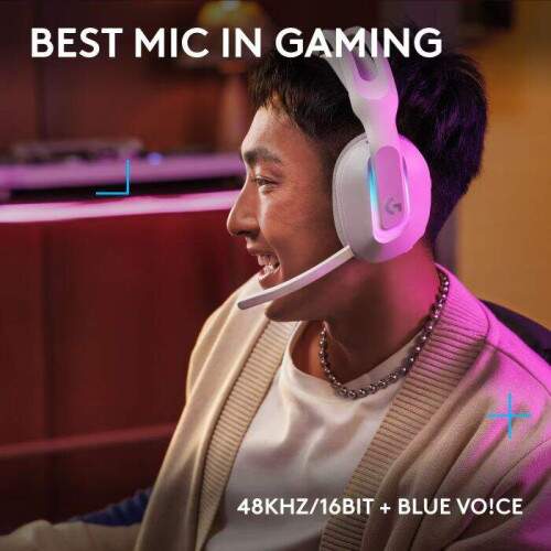 Fone Gamer Sem Fio Logitech G522 Lightspeed RGB com Bluetooth e