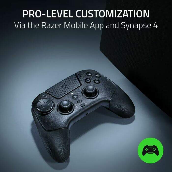 Controle Gamer Razer Raiju V3 Pro Wireless PS5 and PC - Black
