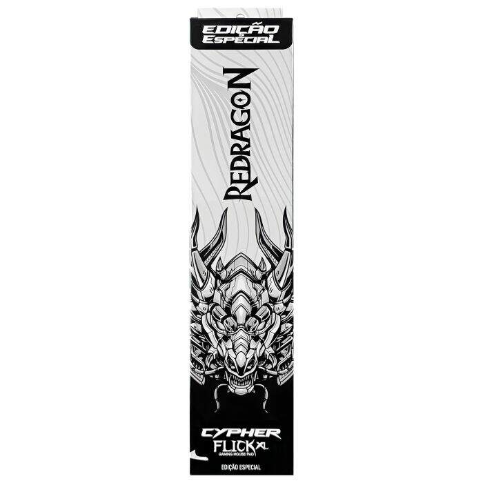 MousePad Gamer Redragon Flick XL CYPHER - 900x400x4mm - P032A