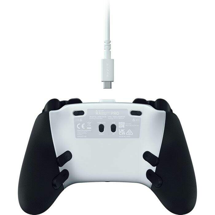 Controle Gamer Razer Raiju V3 Pro Wireless PS5 and PC - White