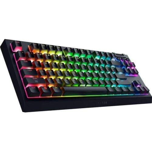 Teclado Gamer Razer BlackWidow V4 TKL HyperSpeed Wireless Switch