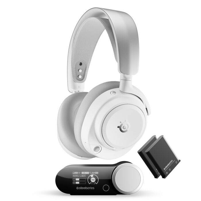 Fone Gamer Steelseries Arctis Nova 5P White Wireless para PC e