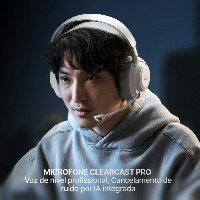 Fone Gamer Steelseries Arctis Nova PRO OMNI Edition White HI-Res