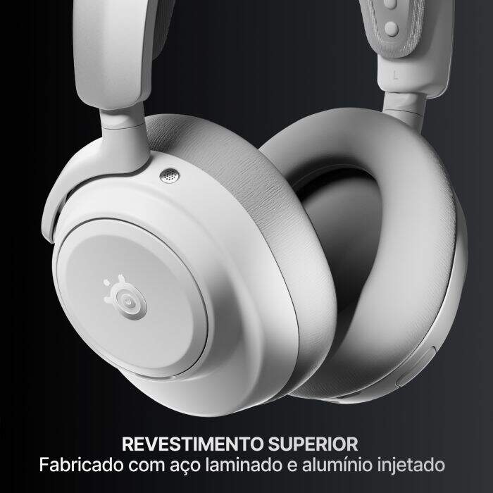 Fone Gamer Steelseries Arctis Nova PRO OMNI Edition White HI-Res