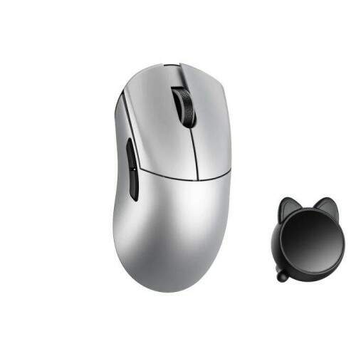 Mouse Sem Fio Gamer WLMouse Huan 48g 8K Hz Omron Optical - Silver