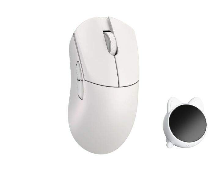 Mouse Sem Fio Gamer WLMouse Huan 48g 8K Hz Omron Optical - White