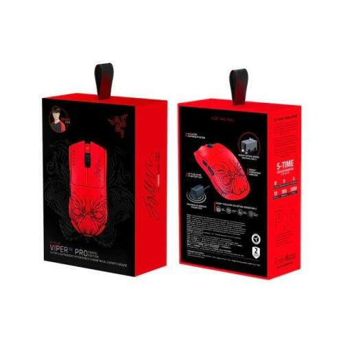 Mouse Sem Fio Gamer Razer Viper V3 Pro Faker Limited Edition 8KHz