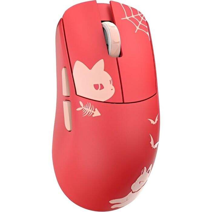 Mouse Sem Fio Gamer WLMouse Ying X 47g 8K Hz Omron Optical - Red