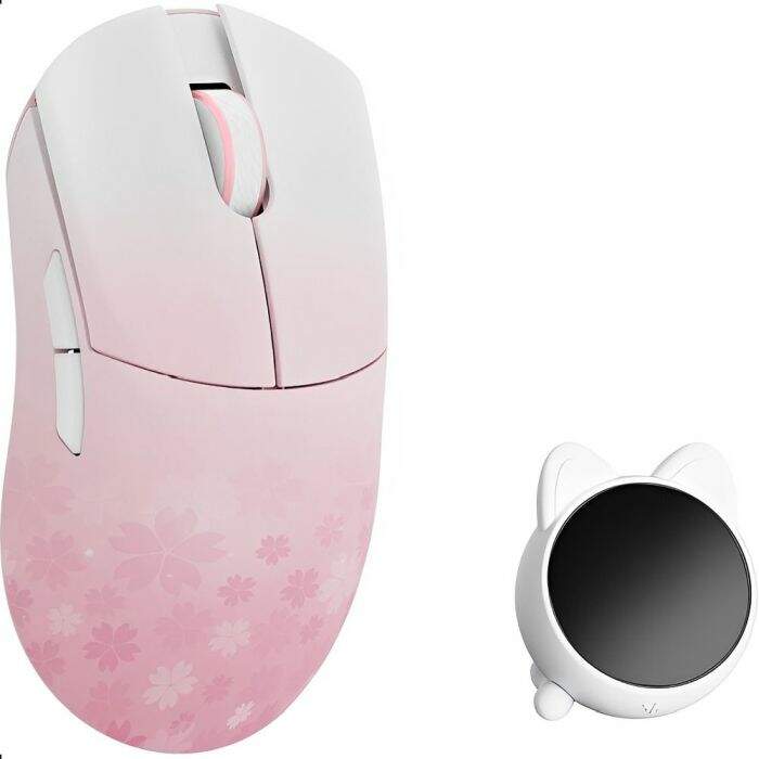 Mouse Sem Fio Gamer WLMouse Huan 48g 8K Hz Omron Optical - Saku