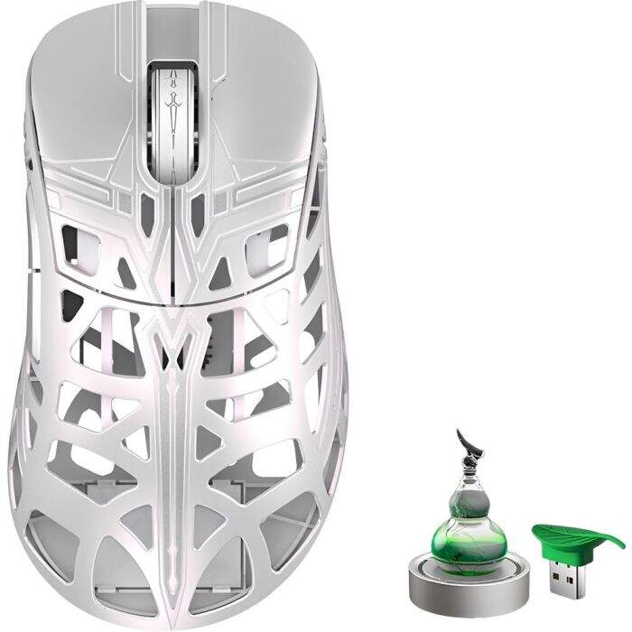 Mouse Sem Fio Gamer WLMouse Beast X Pro 39g 8K Hz Omron Optical