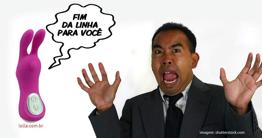 Homem versus vibrador