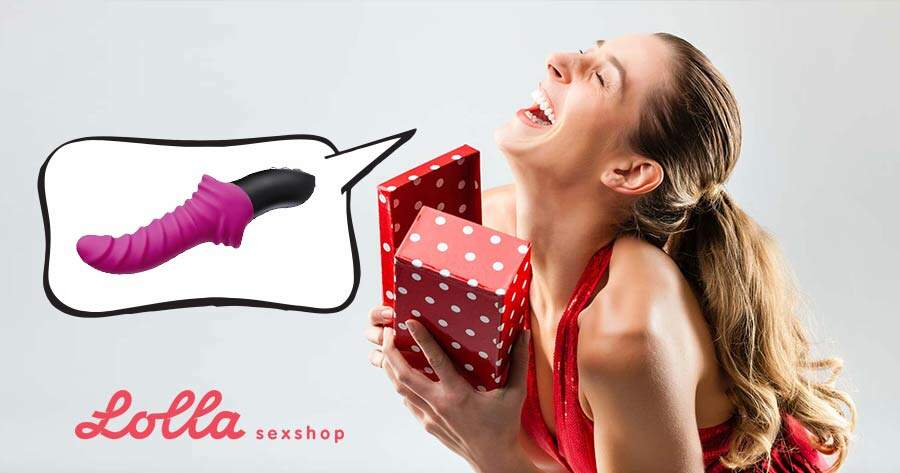 Esposa ganha um vibrador de presente