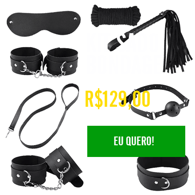 Kit Bondage Sado para Dia dos Namorados