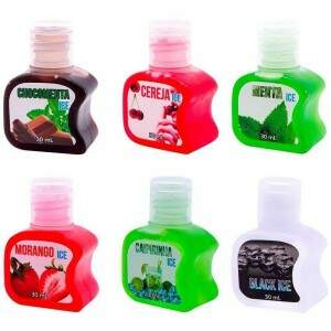 Gel Aromático Ice Soft Love 30ml vários sabores.