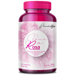 Suplemento Multivitamínico e Mineral a Base de Maca Peruana Eleva o Rosa - Mais Líbido Mais Desejo!!!