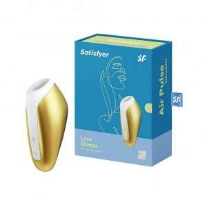 Satisfyer Love Breeze Estimulador de Clitóris Com Sucção por Ondas de Pressão Gold