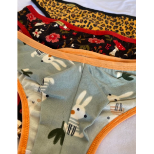 Tanga Fio Duplo de Algodo Estampada Bibella