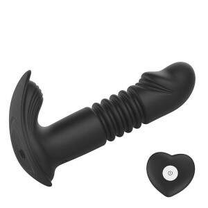 Vibrador de ponto G e Clitris com Vai e Vem com Controle Remoto