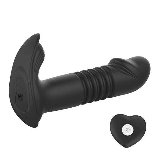 Vibrador de ponto G e Clitris com Vai e Vem com Controle Remoto