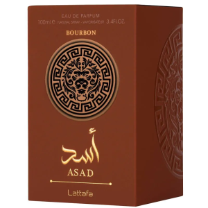 Asad Bourbon Eau de Parfum Masculino Lattafa 100ml Original