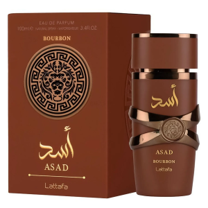 Asad Bourbon Eau de Parfum Masculino Lattafa 100ml Original