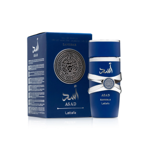 Asad Zanzibar Eau de Parfum Masculino Lattafa 100ml Original