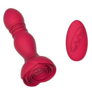 Plug Anal com Vai e Vem / com Controle Remoto