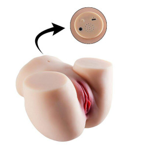 Masturbador Masculino Formato Bunda - Vagina e nus com vibrador M4 MAIG