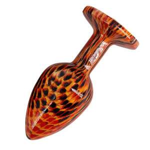 Plug Anal de Luxo com Pedra em Acrlico usando nova Tecnologia Tamanho P