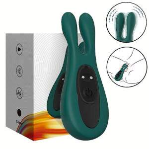Vibrador Estimulador para Clitris e Demais Partes do Corpo Formato de Coelho