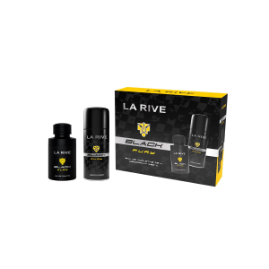 Kit Black Fury La Rive Perfume Eau de Toilette 75ml e Desodorante Masculino 150ml