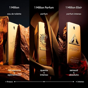 Million Elixir Parfum Intense Perfume Masculino Rabanne 100ml