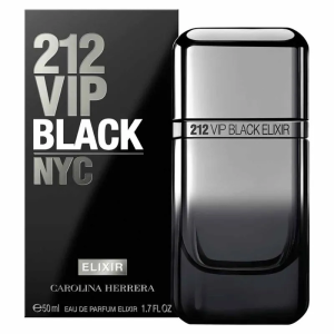 212 Vip Black Nyc EAU de Parfum Elixir Perfume Masculino Carolina Herrera 100ml