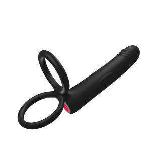 Anel Companheiro com Plug Anal comVibro 