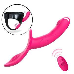 Penetrador Strapless Strap-on com Vibro e Calcinha