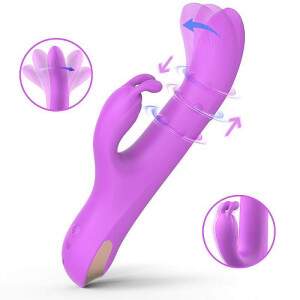 Vibrador de ponto G e Clitris com Vai e Vem e Dedilhar Vem C Cool Stick S-Hande