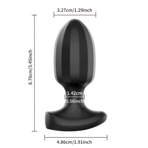 Plug Anal com Vibro Controle por Aplicativo APP