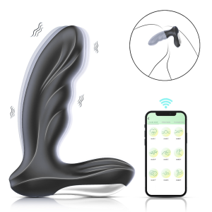 Vibrador de Prstata com Controle via APP Aplicativo