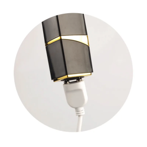 Vibrador em formato de Batom Recarregvel Dona Kiss Ass