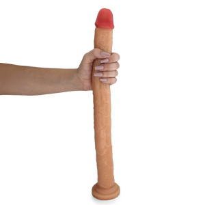 Prtese Gigante Grossa Piroco 46cm x 4,3cm Bege