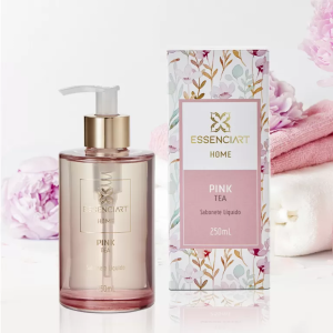 Sabonete Lquido Pink Tea Essenciart Home 250ml