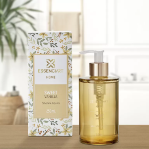 Sabonete Lquido Sweet Vanilla Essenciart Home 250ml