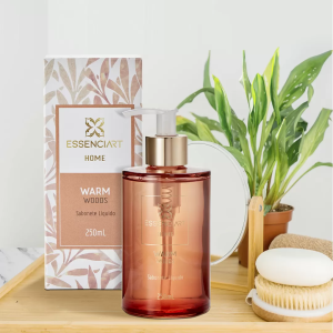 Sabonete Lquido Warm Woods Essenciart Home 250ml