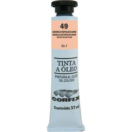 TINTA OLEO 37ML 49 AMARELO NAPOLES CARNE GI CORFIX