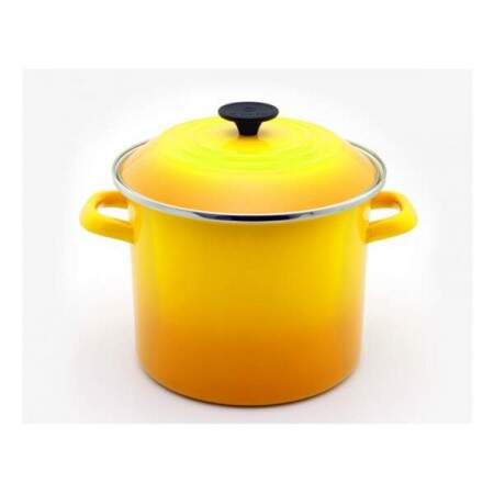 Caldeiro Stock Pot Le Creuset 7,5L 22cm amarelo dijon 9210002270