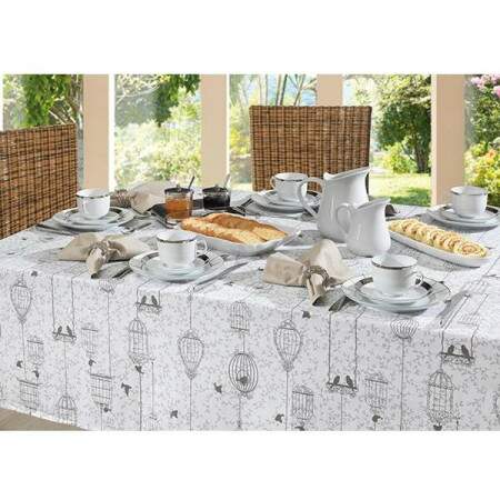 Toalha de mesa Copa&Cia Super Clean Flavour Enjoy 156x220cm 71643